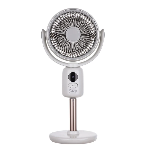 Factory High Speed Air Ventilation Wind Circulation Remote Control Rechargeable Standing Electric Portable Cooling Fan