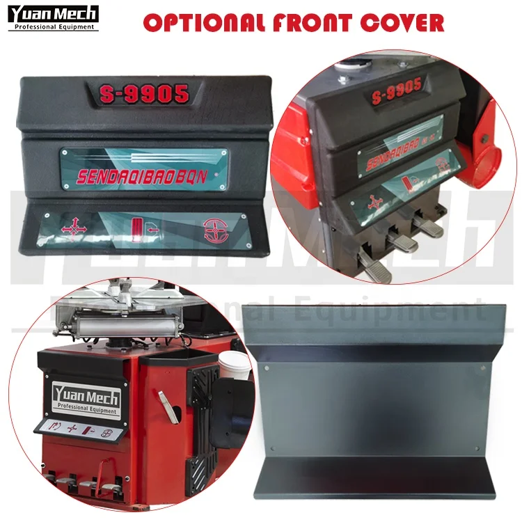 YuanMech C955 Cheap and Semi Automatic and Pneumatic Swing Arm 10-22" Tire Changer Machine