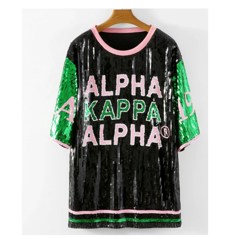 aka sequin dress School Spirit Sequin Embroidered Mini Dress in Arkansas Curves 1XL / cardinal
