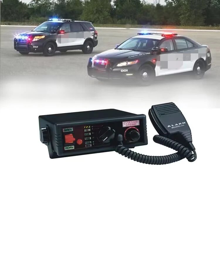 ناقوس إنذار إلكتروني مدمج تحذيري بقدرة ٢٠٠ واط من شركة LYAF، وبشدة صوت ١٢٠ ديسيبل