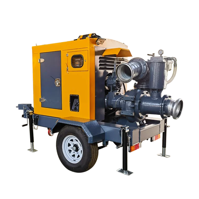 Flood prevention and drought resistance multifunctional high head diesel pump