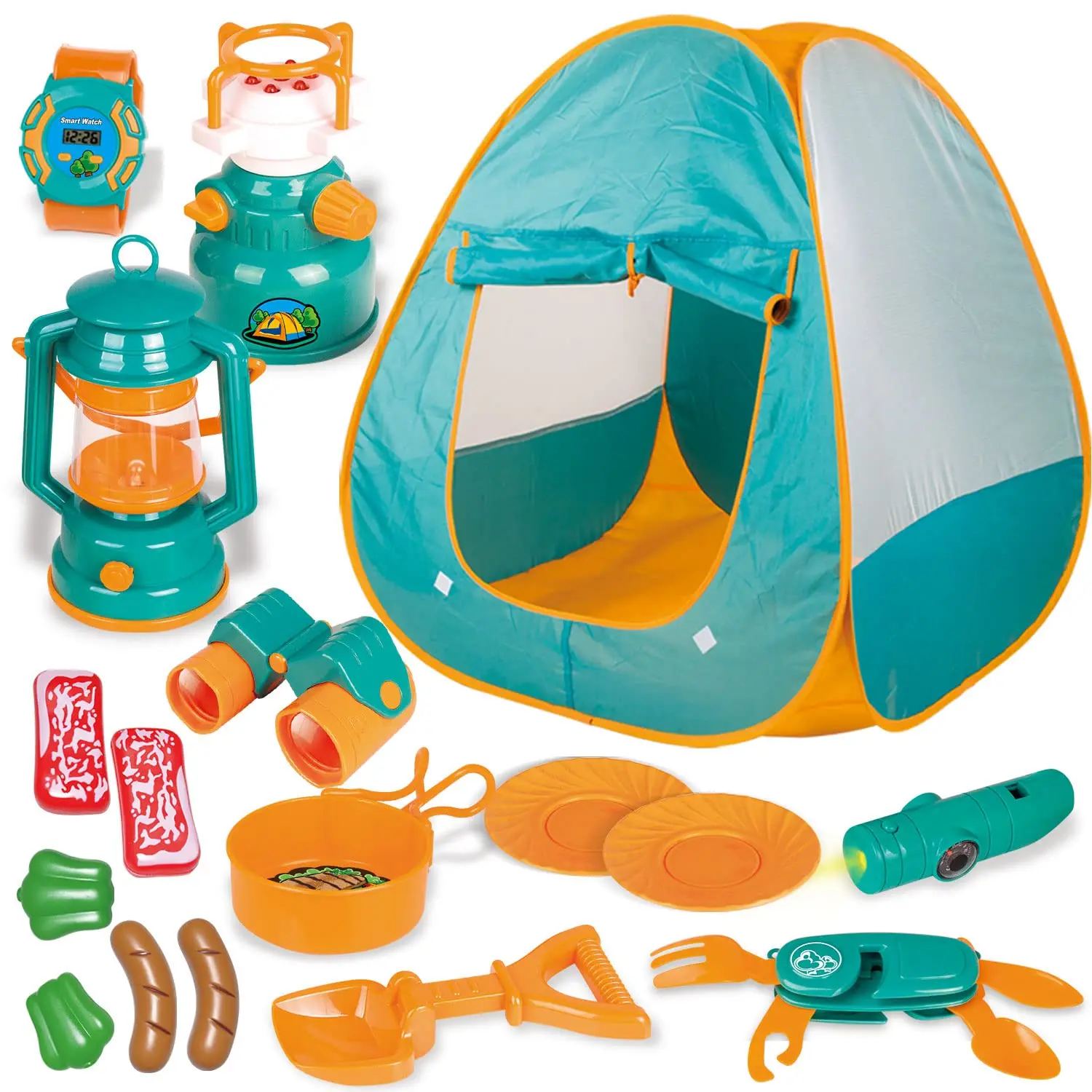 Outdoor Toys Camping Toy Indoor Kids Camping Set Toy Camping Gear Set Amping Adventure Kids Pretend Play Set