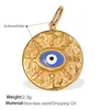 Pj324beg ciondolo oro goccia blu con olio
