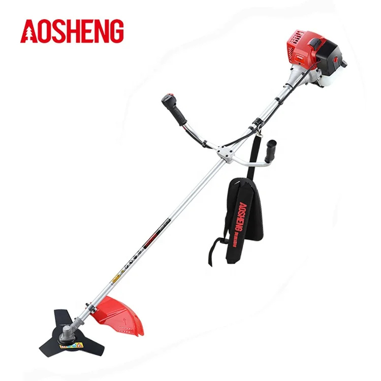 AOSHENG 2 stroke professional gasoline sidepack brush cutter cost garden high quality brushcutter