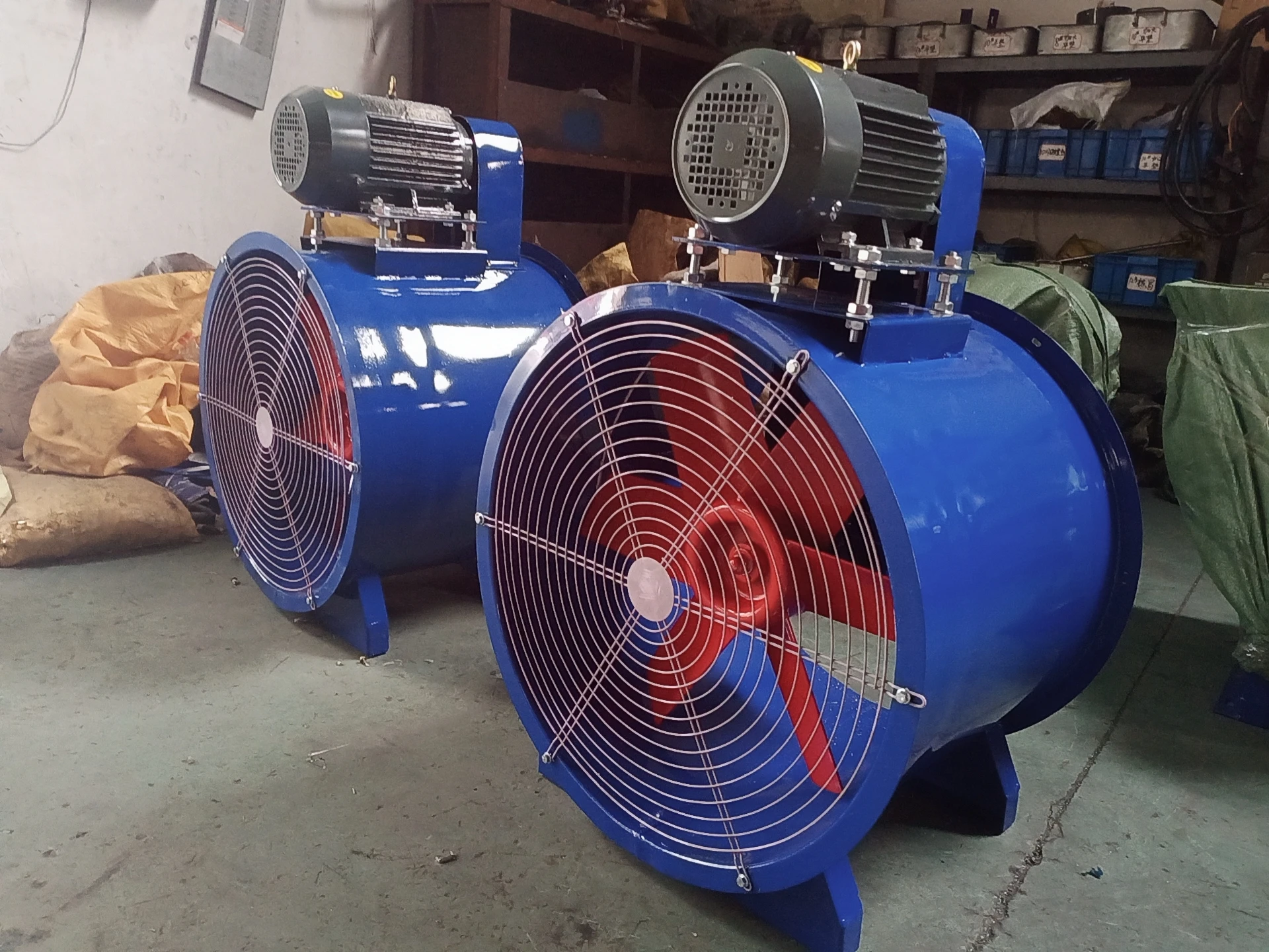 Proof Belt Driven Motor, Steel, Axial - detail 12