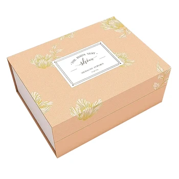 Custom-made gift boxes for skin care products can be printed with logo Free samples are made in hard-shell cartons