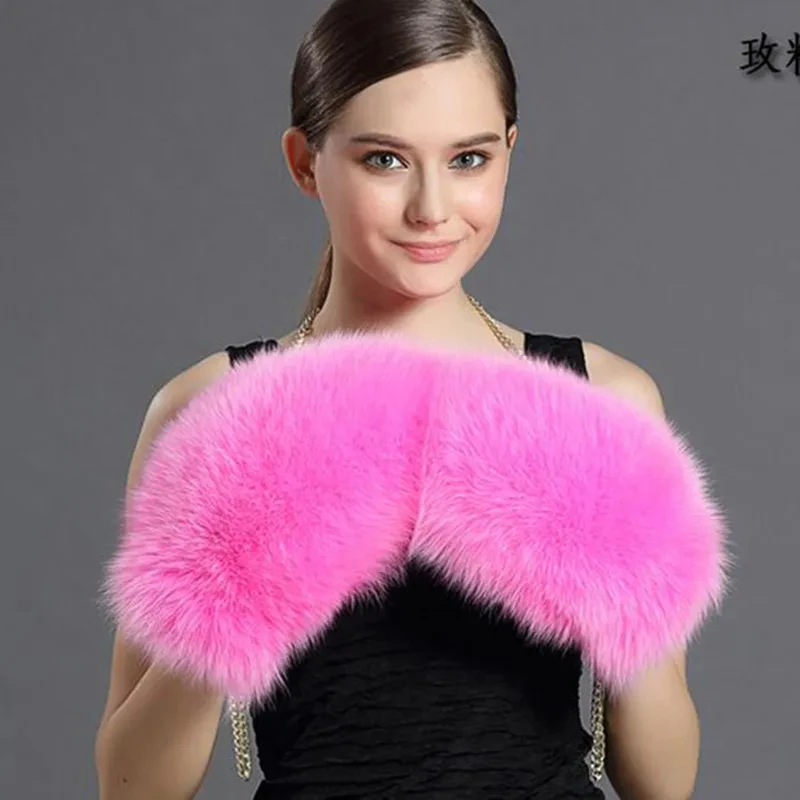 Женские перчатки из натурального Лисьего меха