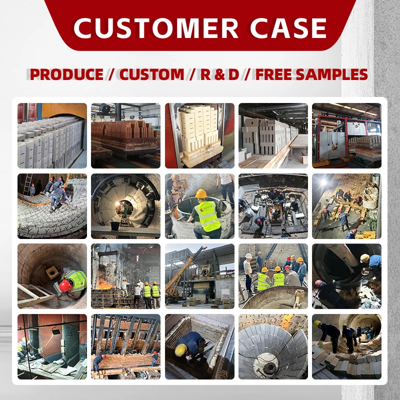 Free Samples JM28 Mullite Insulation Refractory  Mullite Lightweight Insulation Brick for Industry Kiln