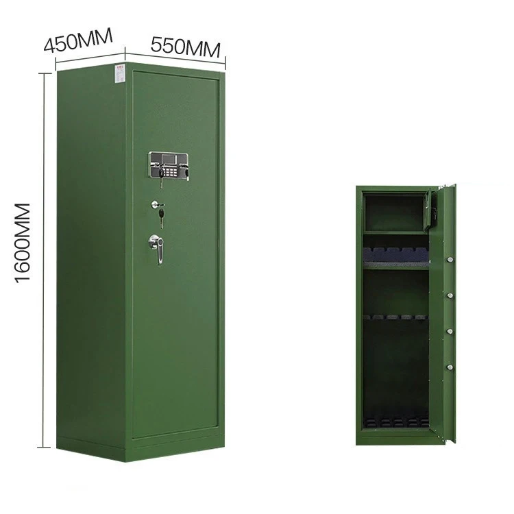 Large Metal Gun Safe Gun Storage Home Safety Mechanical