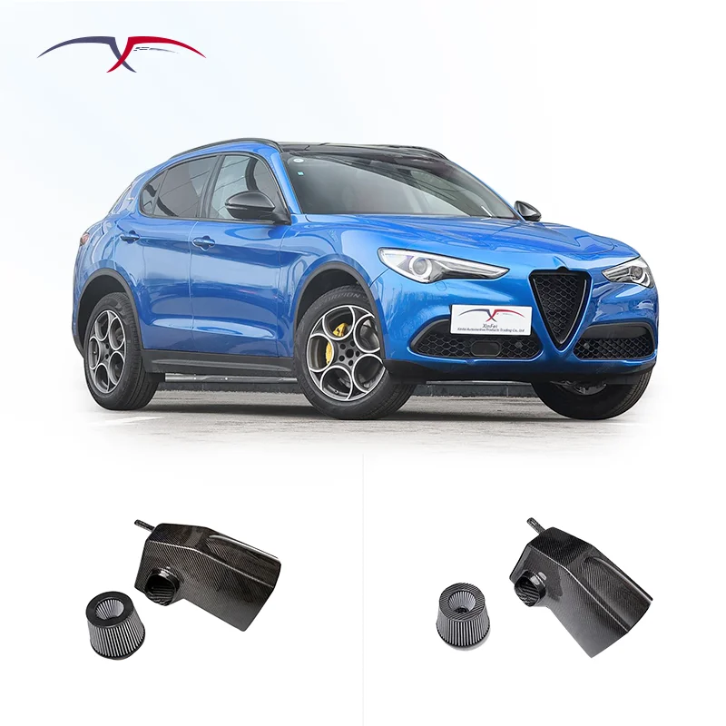 Suitable For Alfa Romeo 2.0T Car Parts Carbon Fiber Cold Intake System Kit Cold Intake Filtration