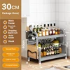 30CM gris -2 couches -4 accessoires