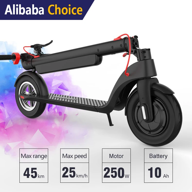 2026 Eu Warehouse Top Sales Max Load 100KG LED Display Disc Brake Foldable E Road Electric Scooter With Eec Coc for Adult