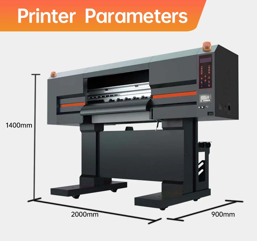 five head dtf T-shirt  transfer film DTF printer with 5 Epson i3200 print heads with powder recir function shaker