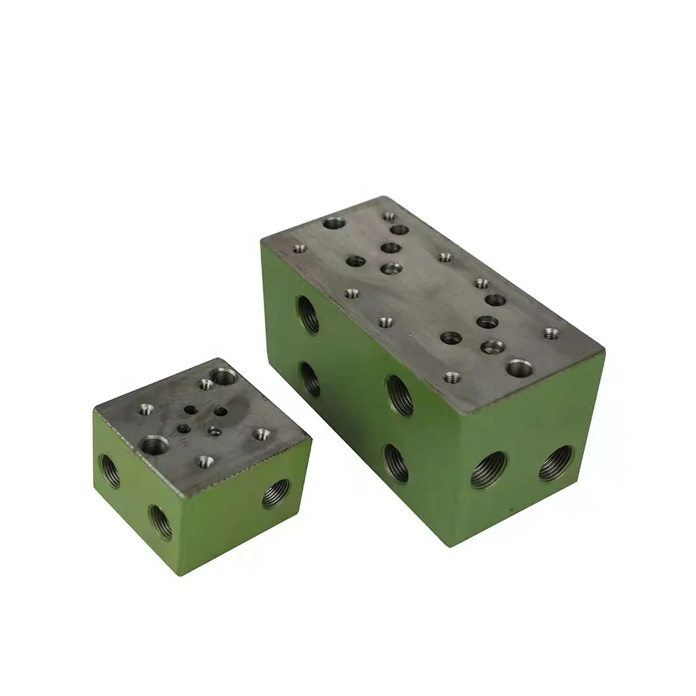 Customized Hydraulic Valve Block Aluminum Manifold Valve Block