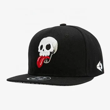 yellow yupoong yupong yopung 6 panel classic men black high quality skull snapback caps hats in bulk for small heads ladies