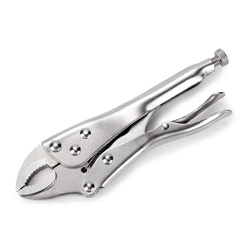 Professional Manufacture Multi Function Tools Vise Grip Curved Jaw Locking Plier Curved Nose Locking Vise Grip Pliers