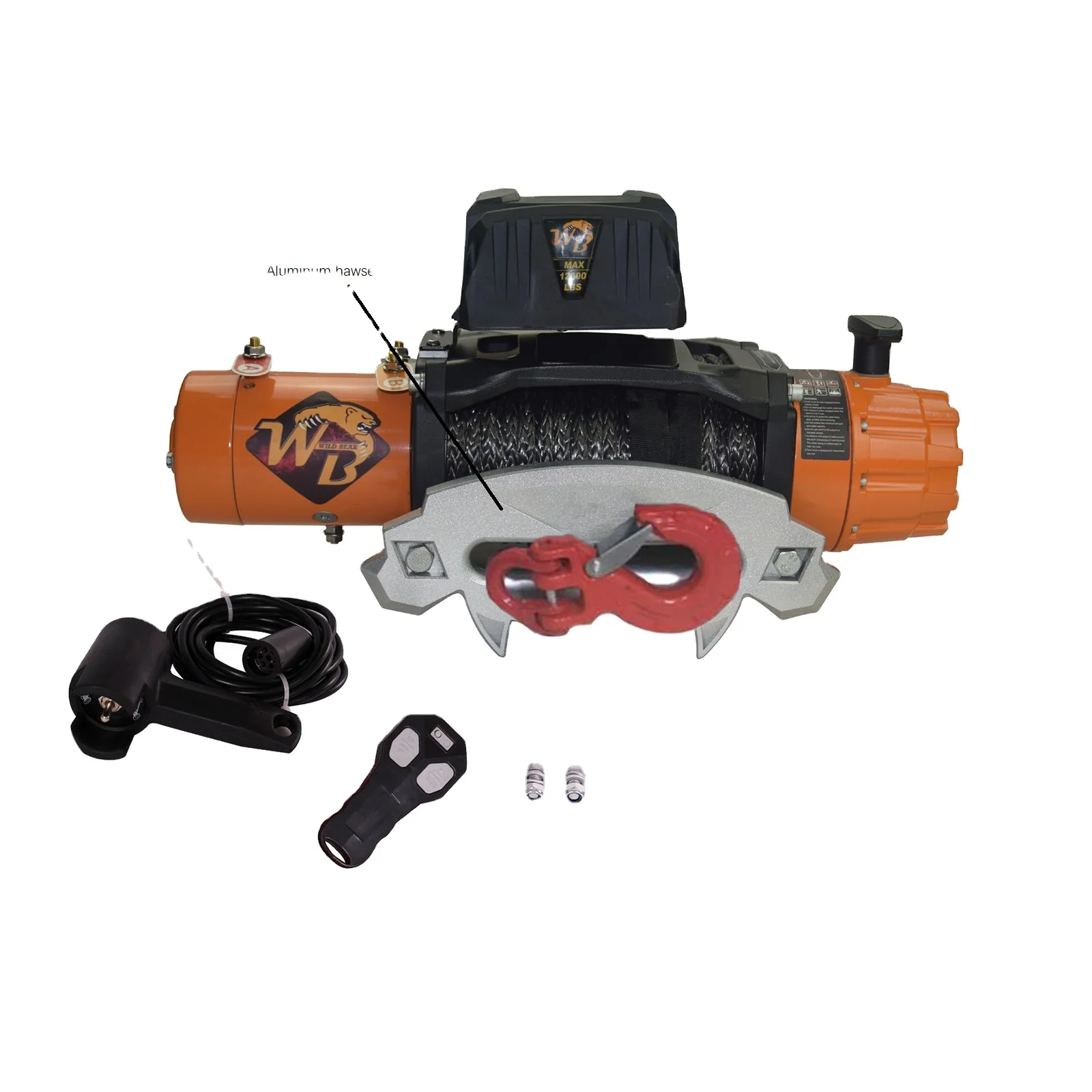 DAO High Speed Winch CE Winch 12000 Lbs  Electric Winch Treuil 12v for 4x4 luxury