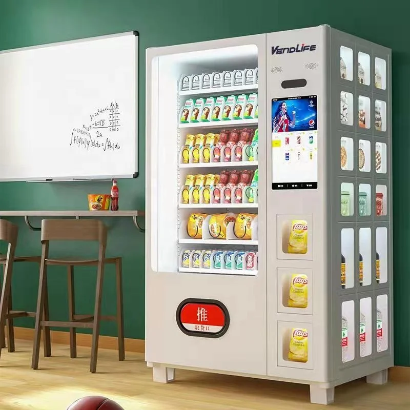 VENDLIFE Predajný automat na snacky a nápoje s zámkom s certifikátom CE a ISO9001 a CB