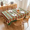 Early bird special offer! New Year's plaid green trim.