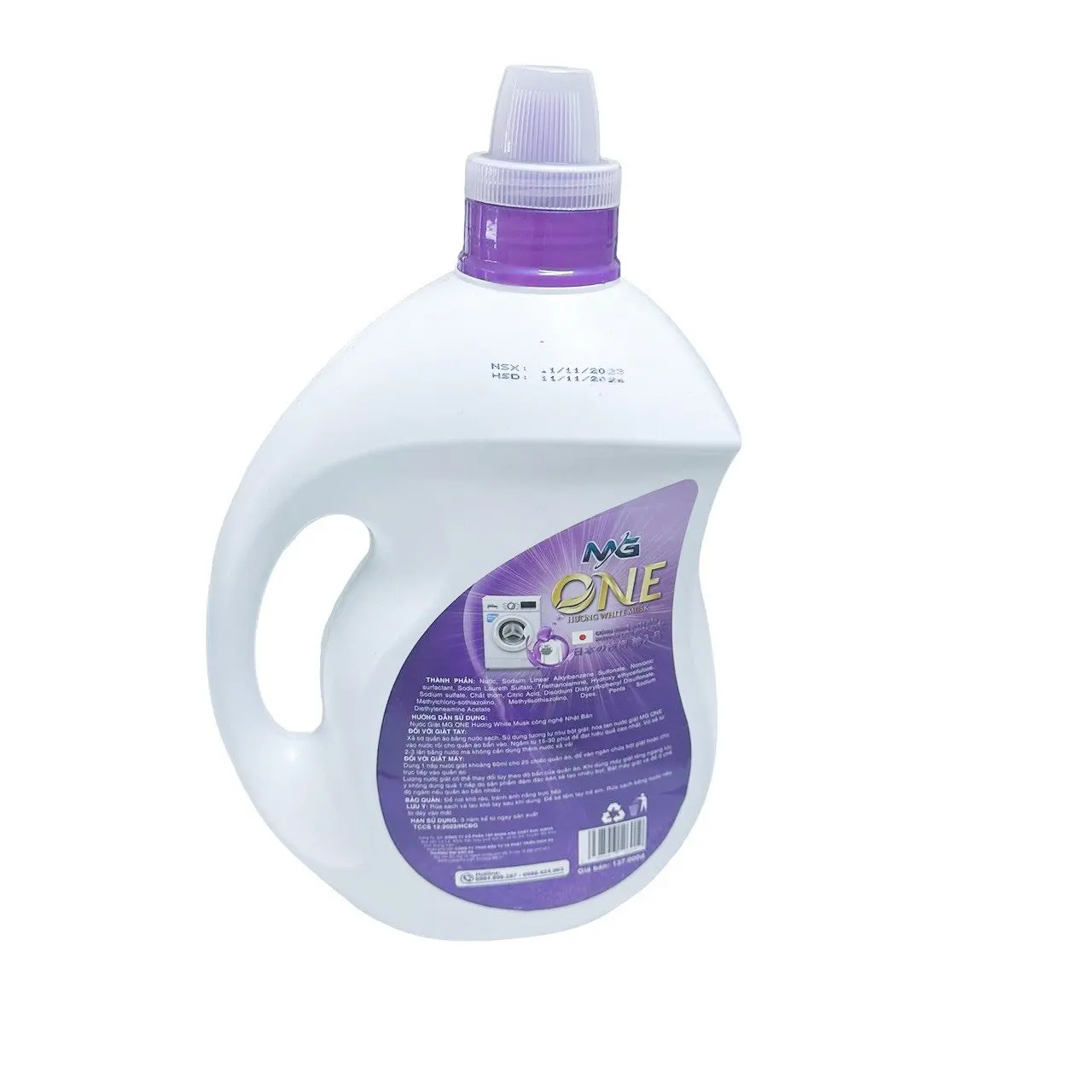 Laundry detergent lasts a long time Natural laundry detergent cleans quickly and is harmless