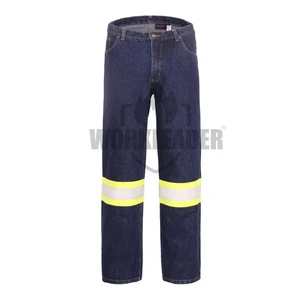 Customized 100%cotton Flame Retardant FR Jeans Workwear Safety Pants