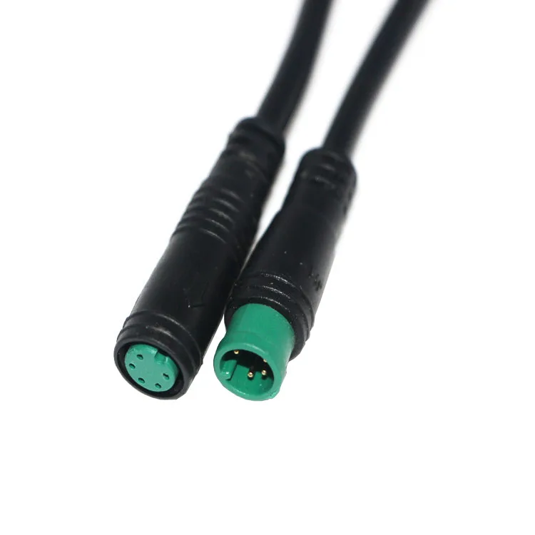 Custom IP65 Male Female 5Pin LED Strip Light Connector RGB Mini M8 Waterproof Connector Cable