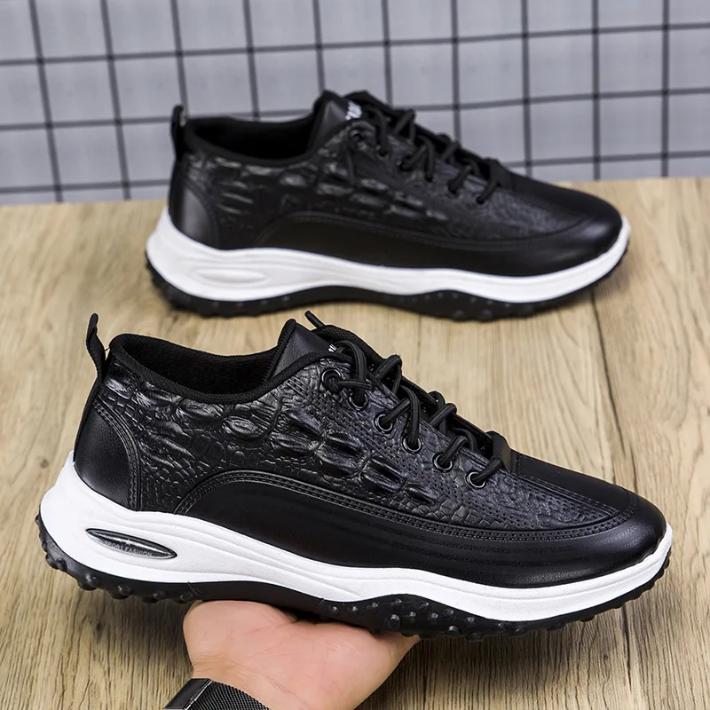 Simple Style Neutral Couple Daily Work Casual Male Tennis Sneakers Best Comfortable Casual Walking Shoes