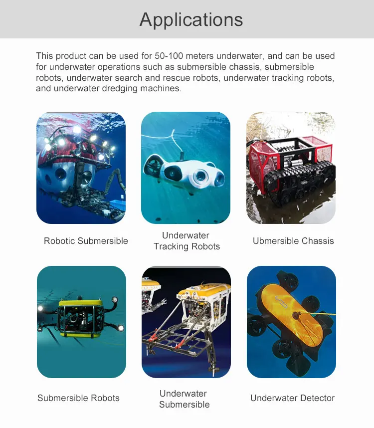 High protection incremental encoder IP68 underwater 100m work rotary Encoder