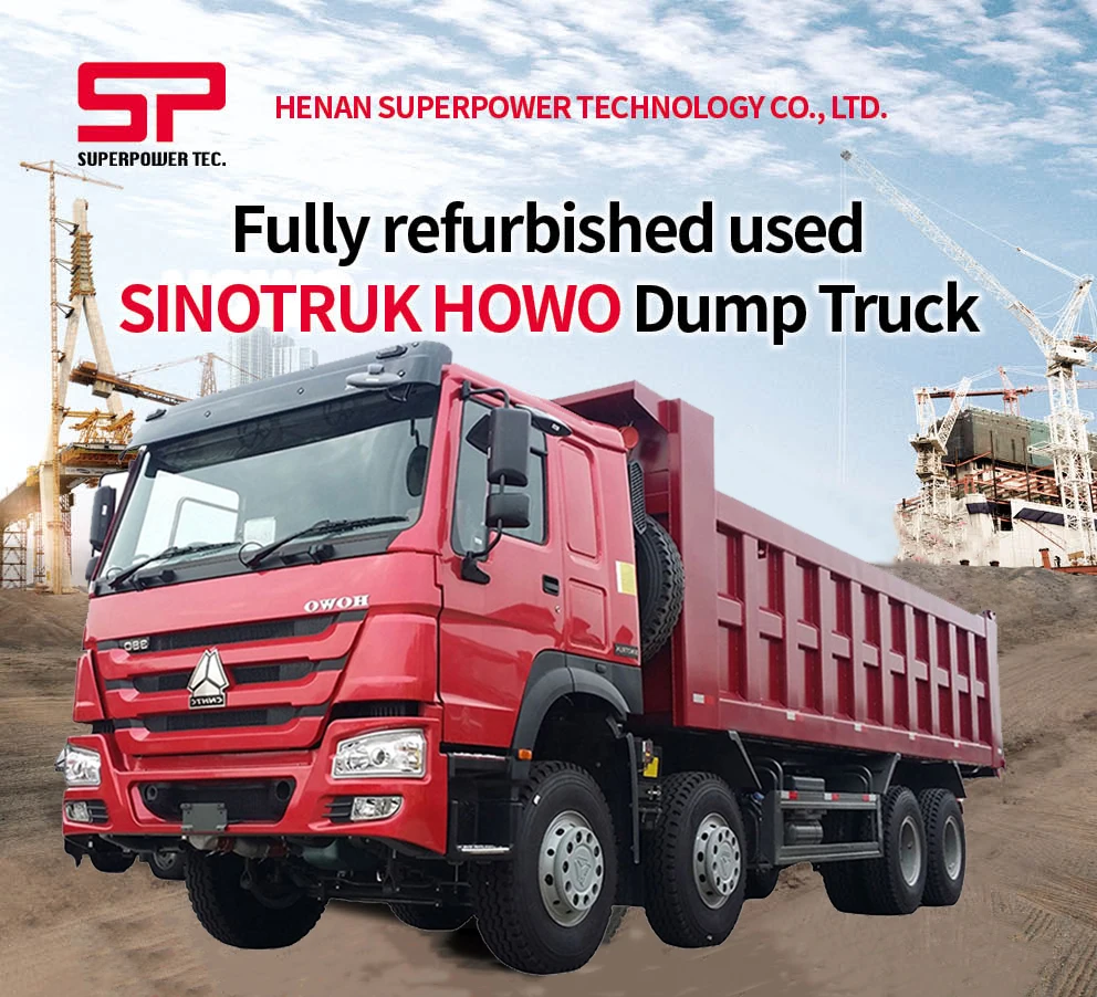 Sino Truck 12 Wheeler Howo 8x4 Sinotruck Used Howo Dump Truck Tipper ...