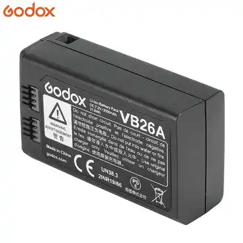 Godox V1 Flash Battery VB-26 VB26 Li-Ion Battery Pack 7.2V 3000mAh for V1 Camera Flash Lamp 650 Full-power Flashes With Series