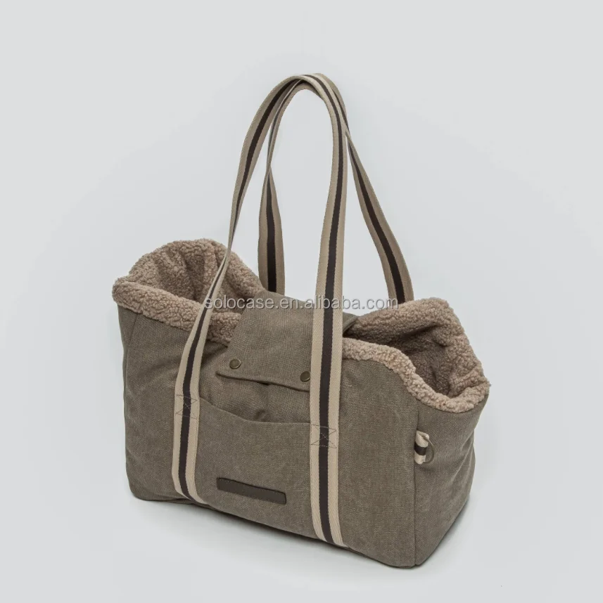 pet Teddy Tote Bag Personalized Canvas Bag