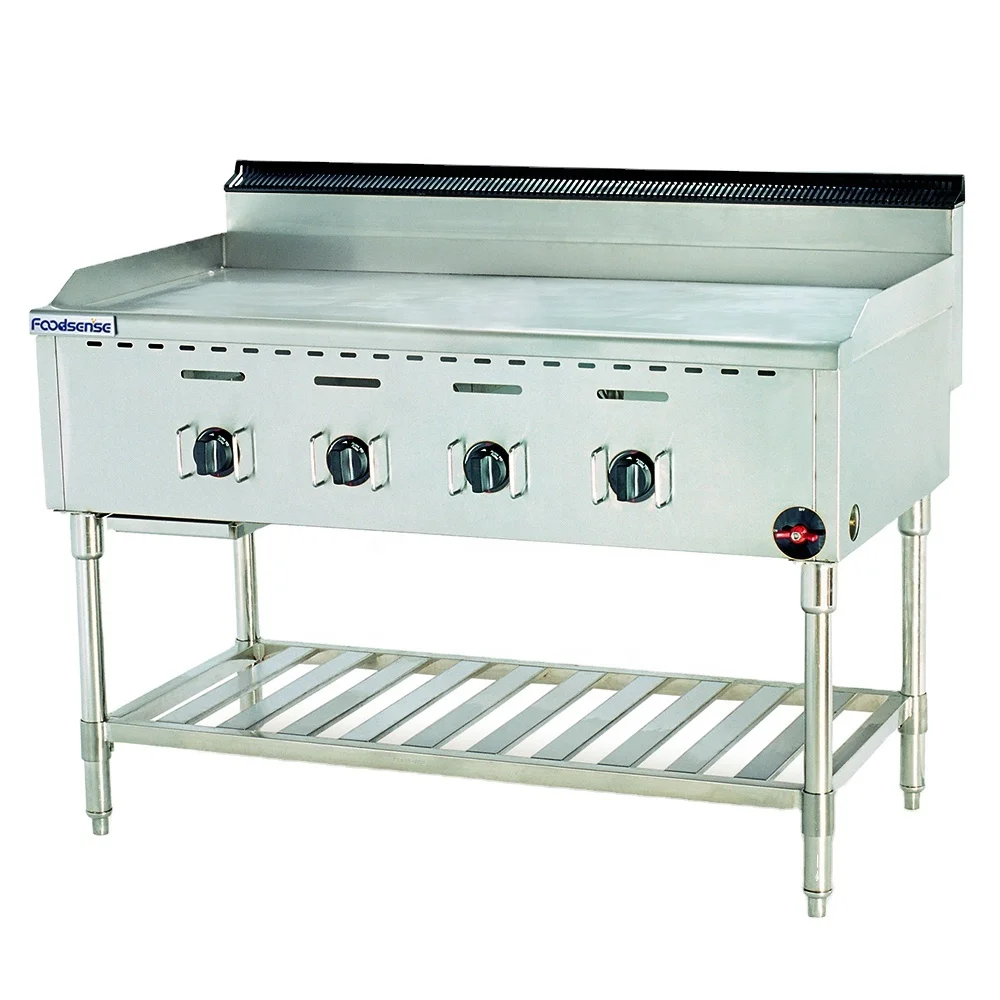 Commercial Stainless Steel Gas Griddle With Gas Fryers For Sale Buy