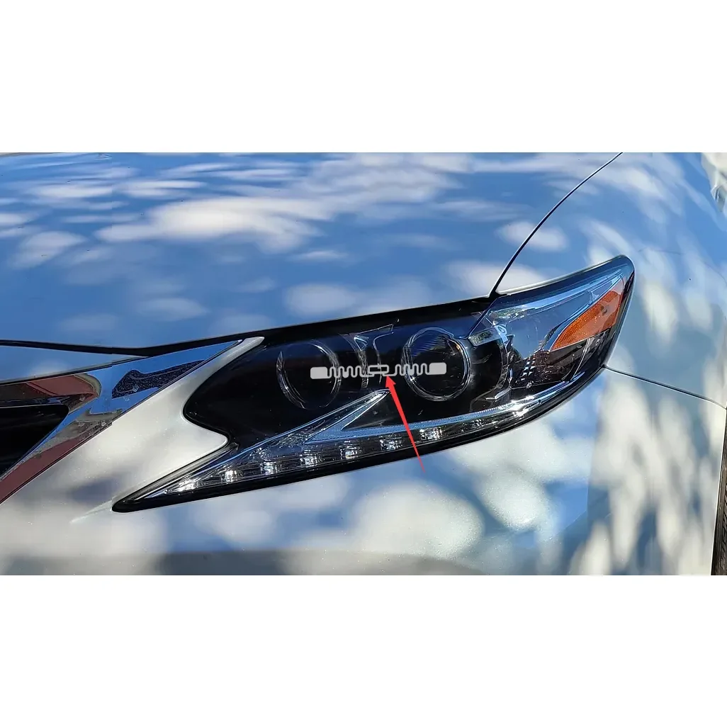 RZX Long Range Rfid Tag Tamper-Proof and Non-Transferable UHF RFID Vehicle Headlight Tags for Vehicle Managements