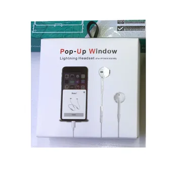 blue tooth IOS pop-up window earphone earpod hand free earbuds for iphone x 11 earphone for apple earpod