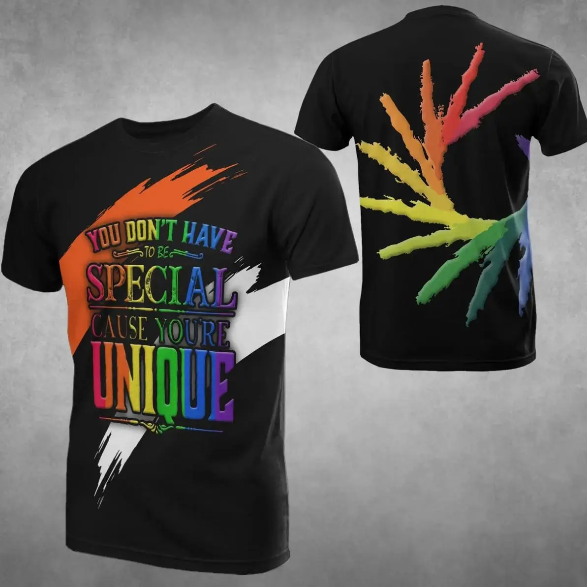 Love Is Love Rainbow Lips LGBT Gay Lesbian Pride Designer Shirts for Men Wholesale Custom Summer Oversize Black T-shirt in Bulk