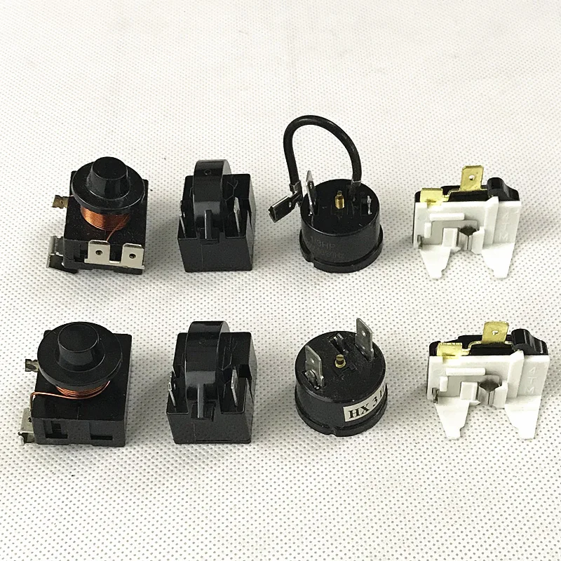 4TM 110/220V Protecteur De Surcharge Réfrigérateur Congélateur - Relais 1/2 à 1/8 HP - Pièce De Rechange