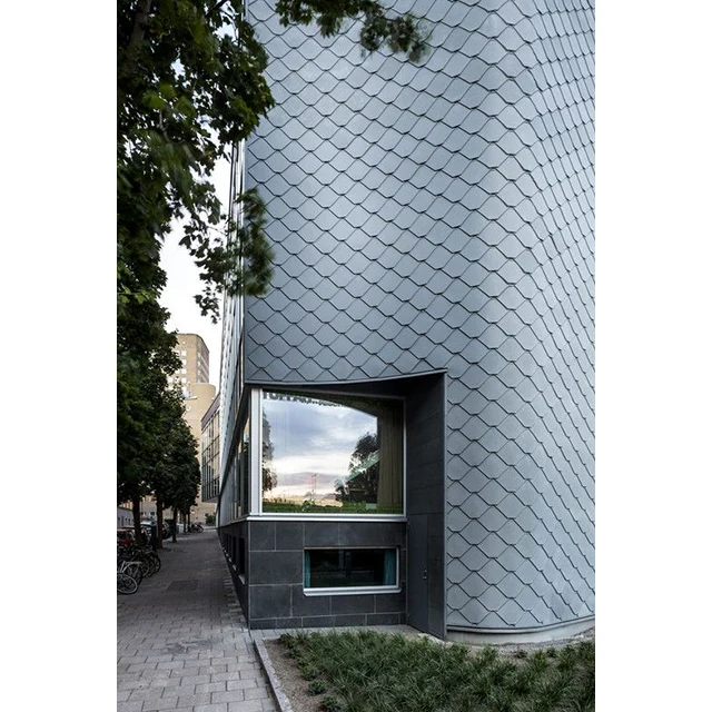 CNC Cut Perforated Metal Aluminum Alloy Curtain Wall Facade Panel