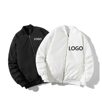 fall and winter products 2023 Factory customized embroidery printing LOGO thickened cotton warm blanks jacket for men
