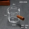 120m-6-sided transparent double-beak acacia wood handle