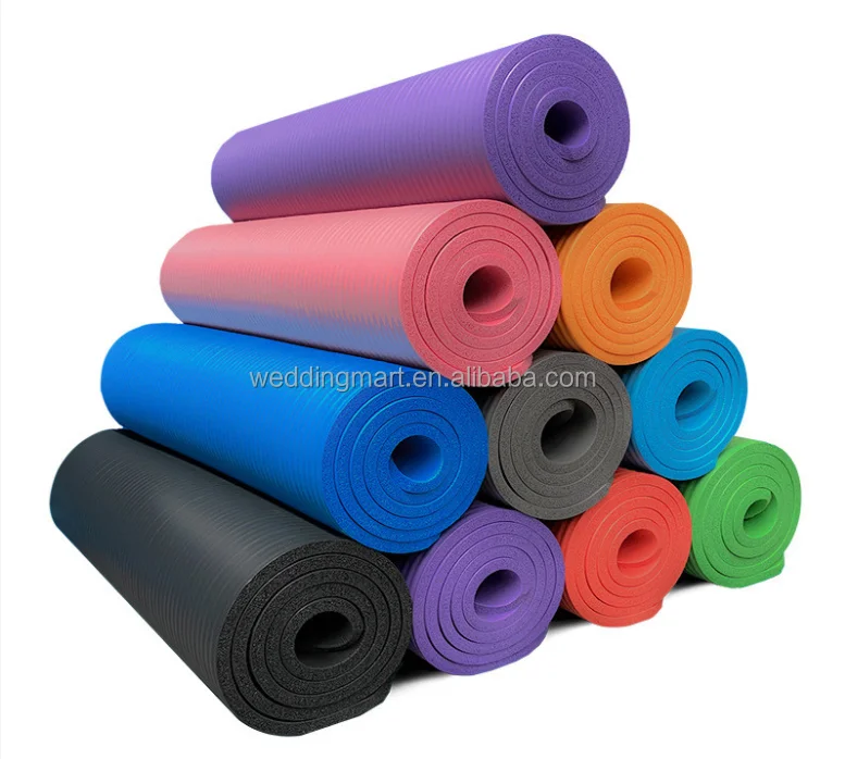 Onestar Sports High Quality 10mm 15 Mm Nbr Yoga Mat Nonslip Thick Pad