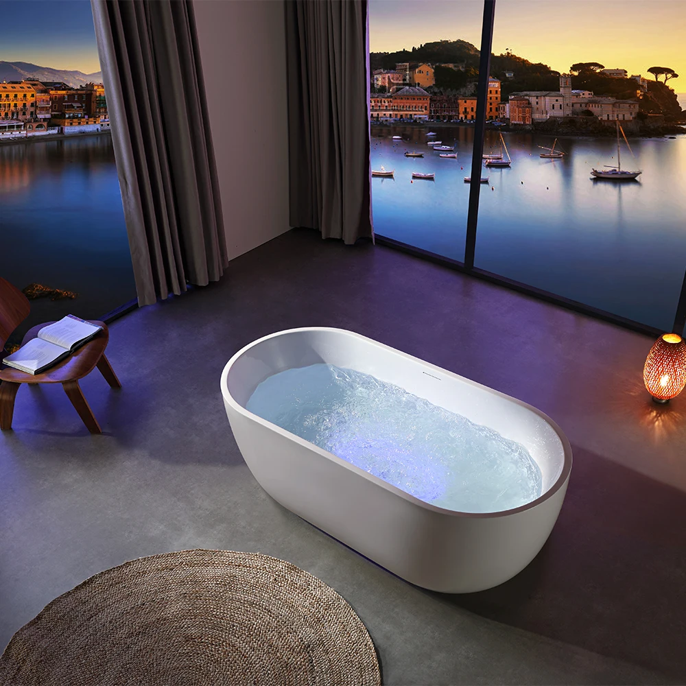 Custom Made Modern FreeStanding Bathtub Design Acrylic Bath Tub with ...