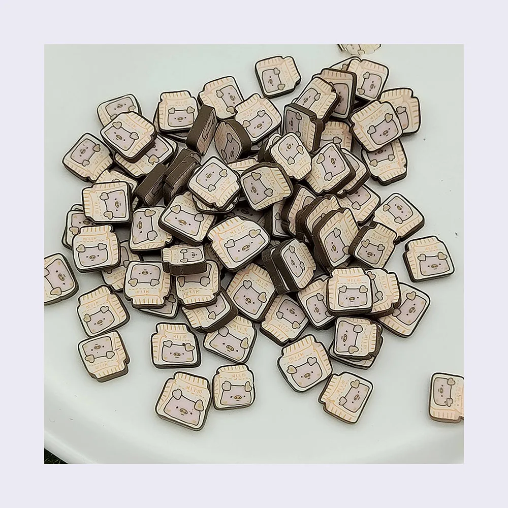 Коробка для молока с животными полимерные глины рукоделия пластиковые клейкие частицы грязи слайм наполнитель