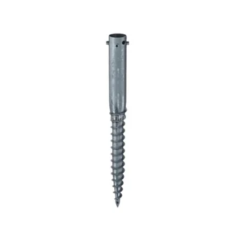 New Arrival Helical Pile Solar Mounting System Foundation Ground Screw Anchor Pv Pole Anchor Screw Pile for Solar Panel