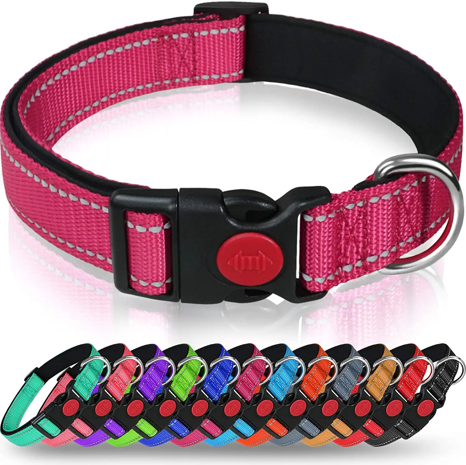 fluorescent dog collar