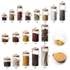 clear glass jar