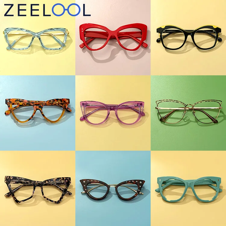 Zeelool New 2022 Fashion Cat Eye Opticals Frames Mix Spectacle Eyeglasses  Frames Acetate Mixed Optical Glasses - Buy Zeelool New 2022 Fashion Cat Eye  Opticals Frames Mix Spectacle Eyeglasses Frames Acetate Mixed