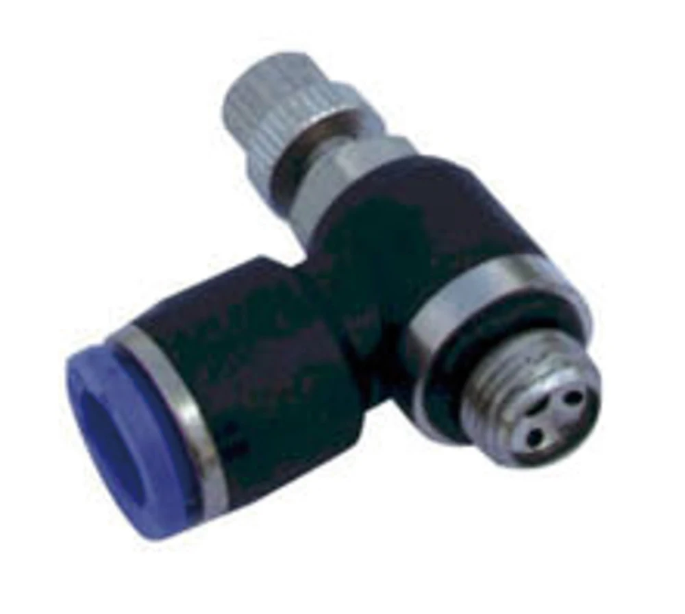 NSE Pneumatic BSP Thread Flow Control Fitting Intake air or Exhaust Throttle Valve Flow Balancing Valve