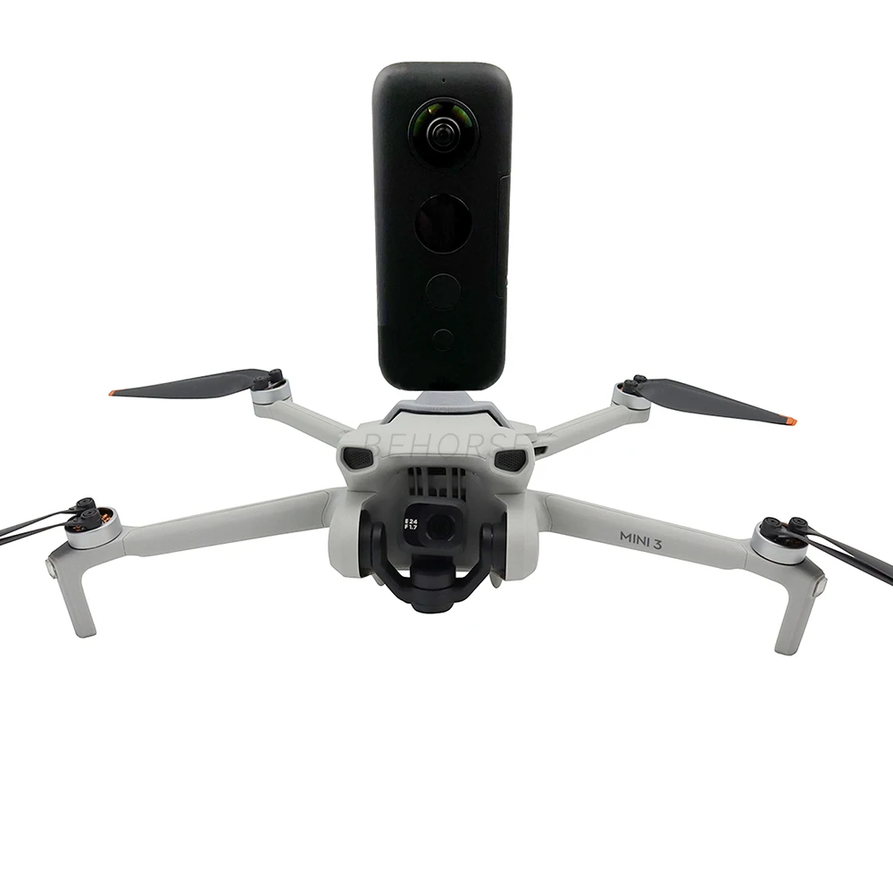 Support Extension Caméra d'Action Double Interface 1/4 Pouce pour drones DJI Mini 3 / Mini 3 Pro / Mini 4 Pro - Maison Du Drone