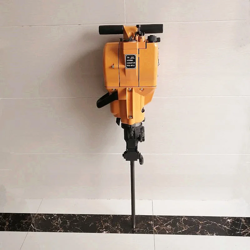 YN27C Full Hydraulic Small Technical Gasoline Rock Drill Handheld Drilling Jumbo Boomer With Drifter for Tunnel Rock Drill