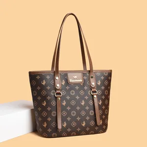 New Designer Luxury Classic Business Soft Ladies Handbags Hand Bag Pu Leather Fashion Womens Tote Bags